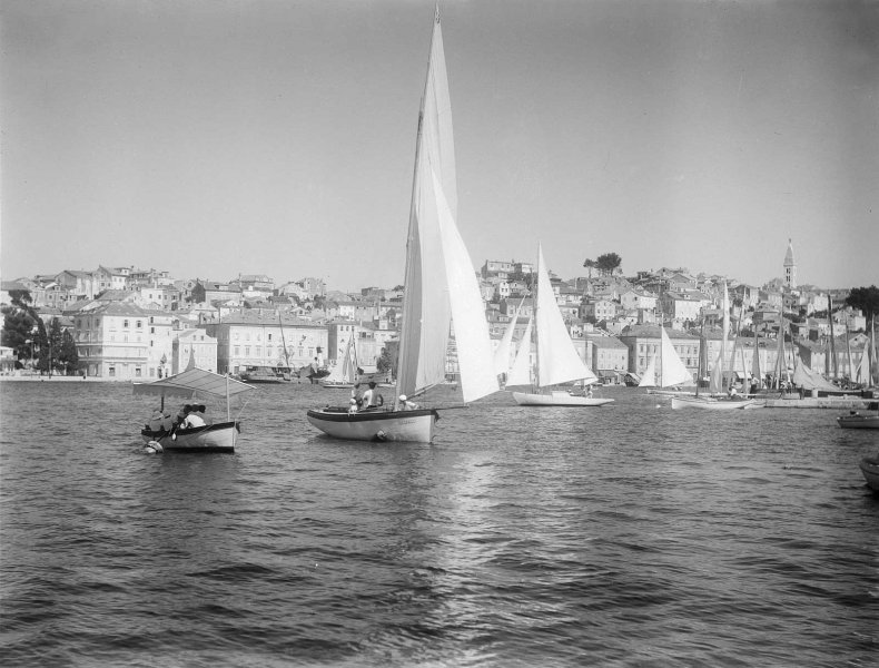 Dante Lussin, fotografije Maloga Lošinja