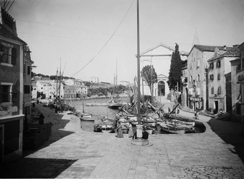 Dante Lussin, fotografije Maloga Lošinja