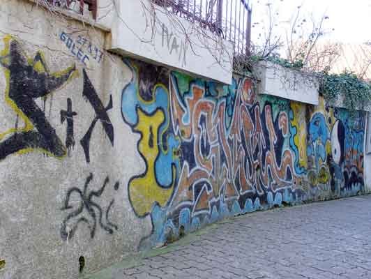 Grafiti u Malom Lošinju