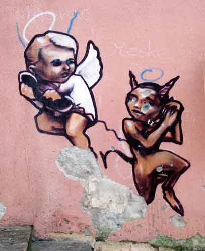 Grafiti u Malom Lošinju