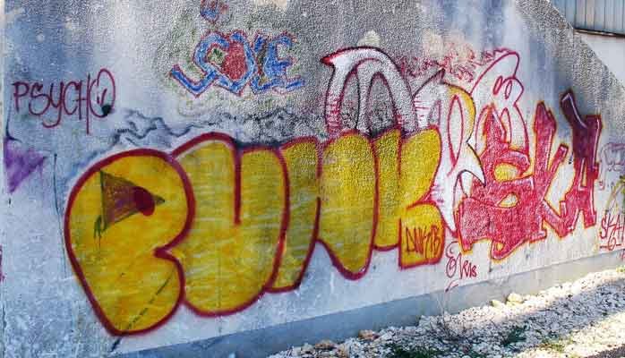 Grafiti u Malom Lošinju