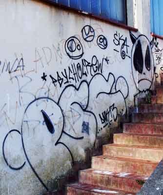 Grafiti u Malom Lošinju
