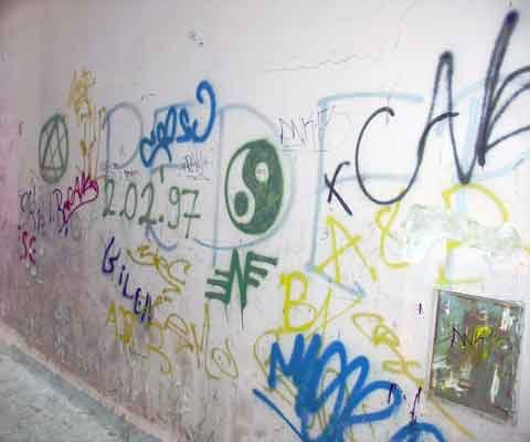 Grafiti u Malom Lošinju