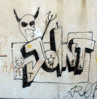 Grafiti u Malom Lošinju