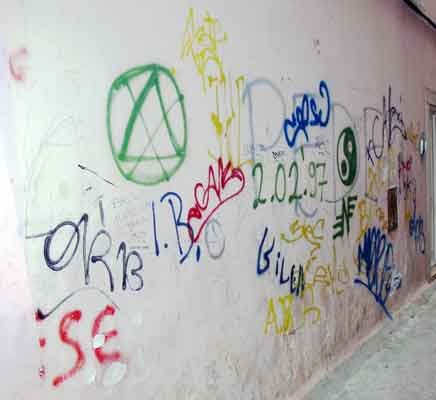 Grafiti u Malom Lošinju