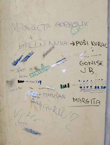 Grafiti u Malom Lošinju
