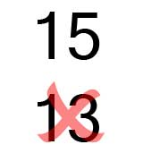 15
